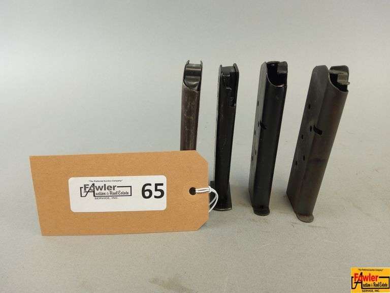Four Pistol Magazines image
