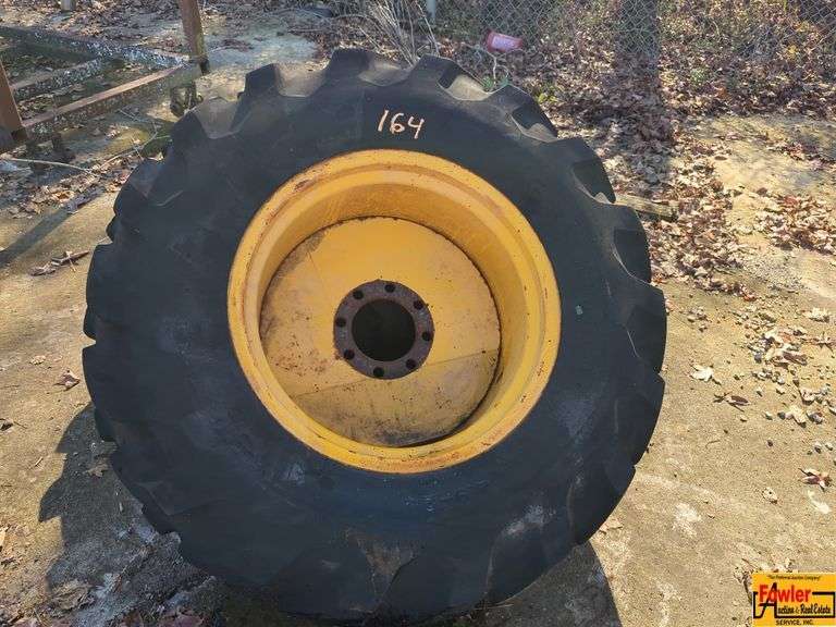 (2) Backhoe Tires image
