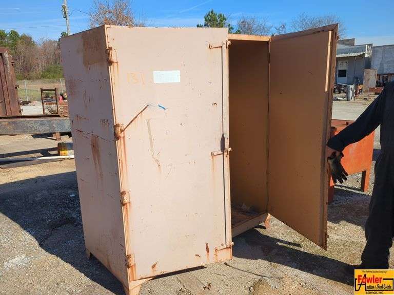 Flammable Storage Cabinet, Double Wall Steel Construction image