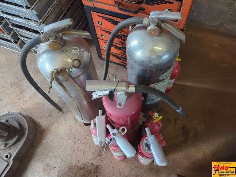 Various Fire Extinguishers image