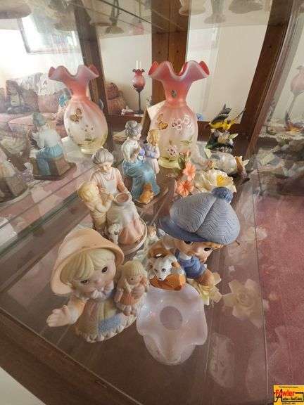 Contents on Third Shelf of Curio Cabinet image