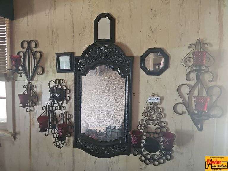Wall Mirror and Decor image