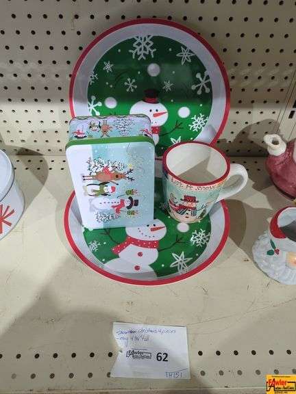 Snowman Christmas (4) pieces (H151) image