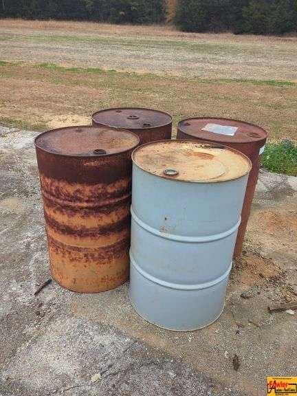 (4) Empty Drums image