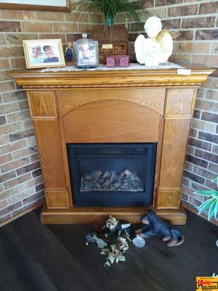 Corner Electric Fireplace image