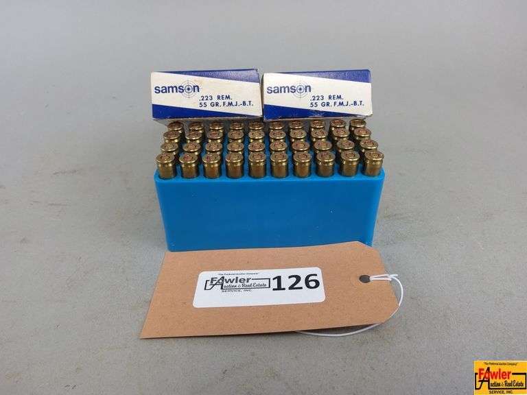 Mixed Ammunition: Samson .223 REM 55 GR and Speer Gold Dot .223 REM 75 GR image