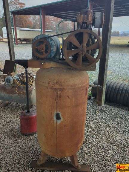 Vintage Gilbarco Air Compressor image