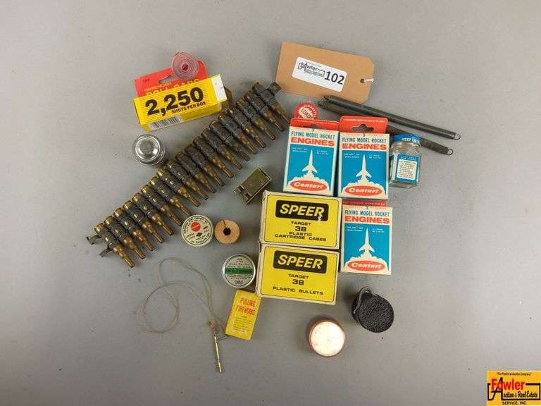 Plastic Bullets Roll Caps, Rocket Engines, and More image