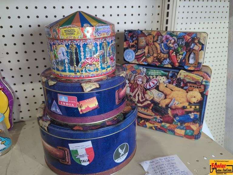 5 Made in the UK Tins (H312) image