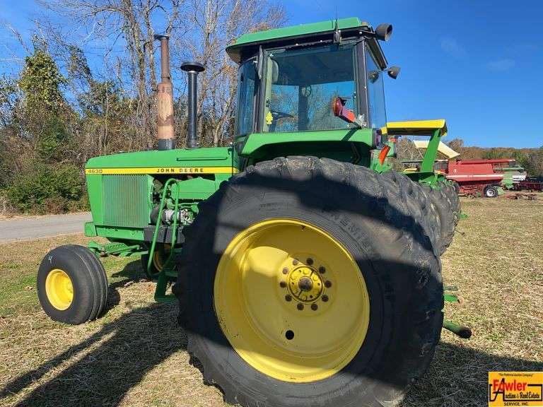 1977 John Deere 4630 Tractor With Duals, Quad Range, Dual Hydraulics, 20-8-38; 1,636 hrs on rebuilt motor image