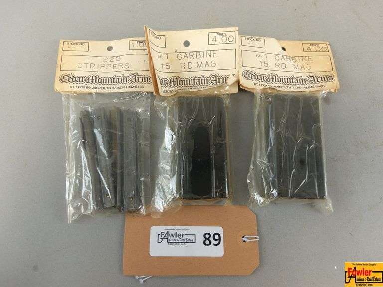 Cedar Mountain Arms M1 Carbine 15 RD Mags & Strippers image