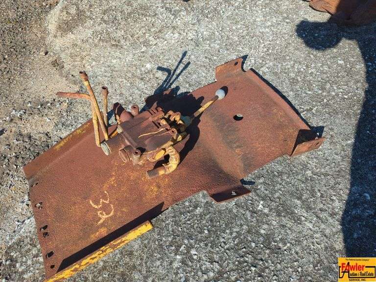 John Deere 450B Belly Pan & Control Valve image