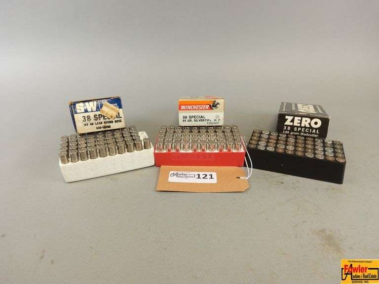 SW, Winchester, and Zero 38 Special Ammo image