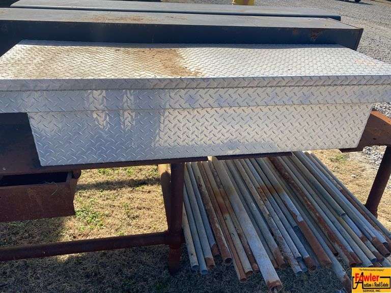 Truck Bed Tool Box (metal pipes showing are not included) image