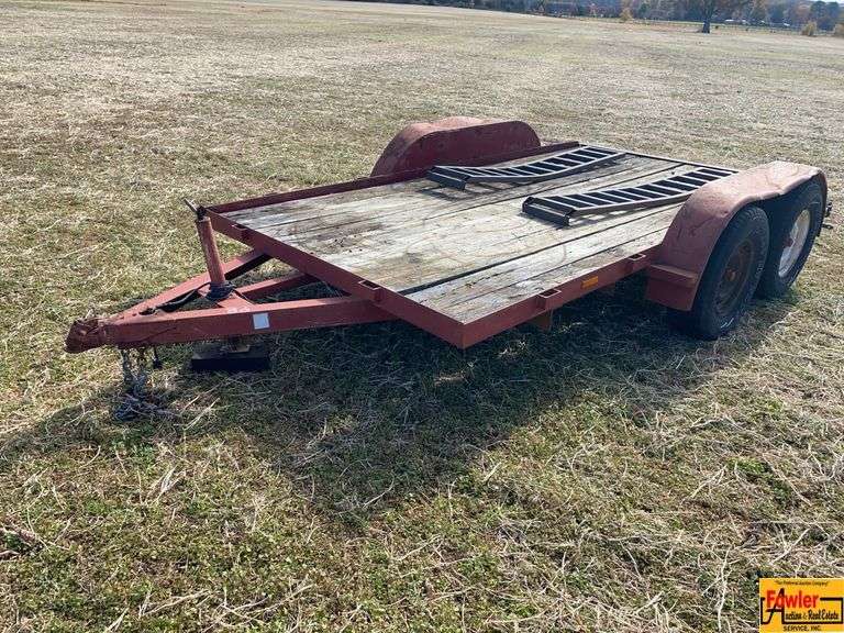 12' Tandem Axle Trailer image
