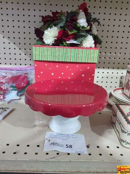 Cake Stand & Holiday Box (H147) image