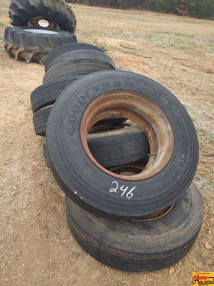 Large Lot Of Truck Tires image