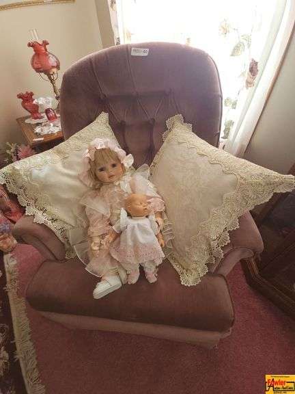 Porcelain Doll & Baby image
