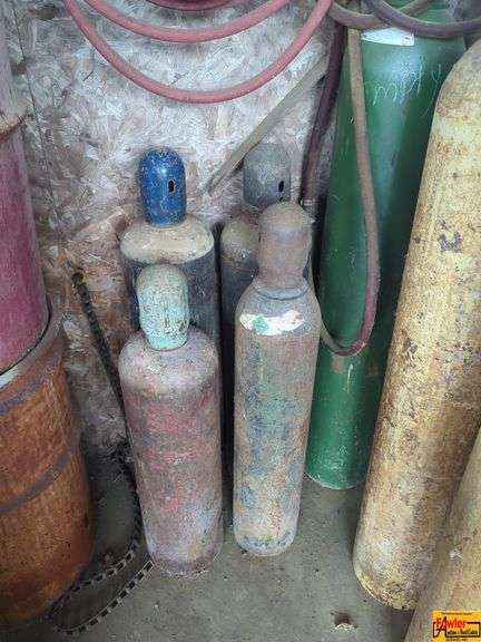 (10) Torch Bottles, empty image