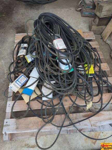 Pallet Of Miscellaneous Belts image