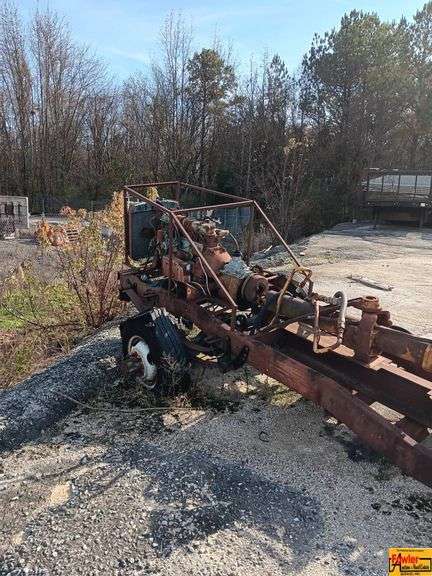 Homemade Log Splitter image
