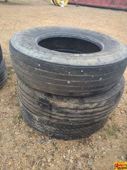 (3) 295x75R22.5 Tires image