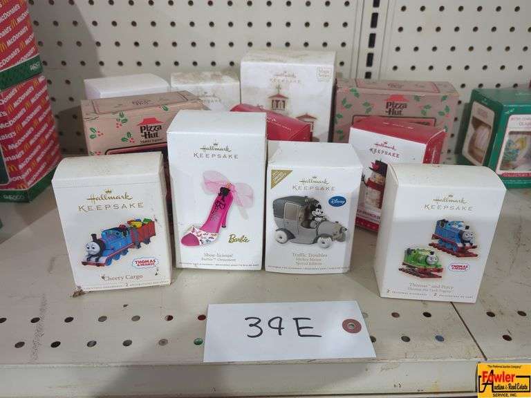 Christmas Ornaments By Hallmark & Pizza Hut image