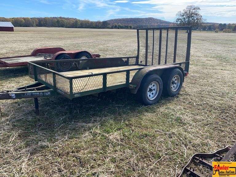12' Lone Wolf Tandem Axle Trailer image