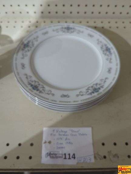 (4) Vintage “Diane” Fine Porcelain China Plates (H203) image