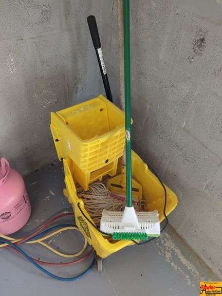 Commercial Cleaning Supplies: Mop Bucket & Mops image