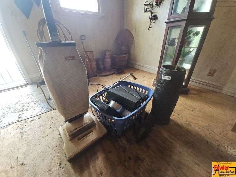 Hoover Elite 350 Vacuum, Electronics, and Smoothing Irons image