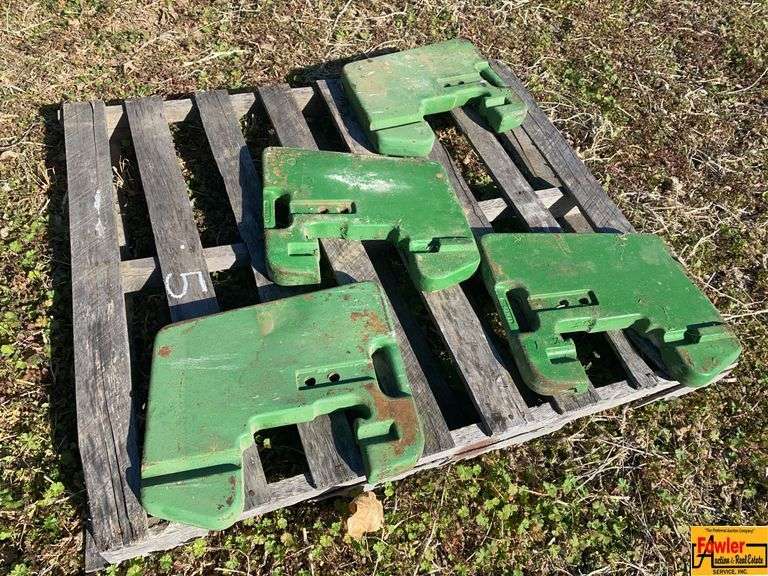 (4) John Deere Tractor Weights image