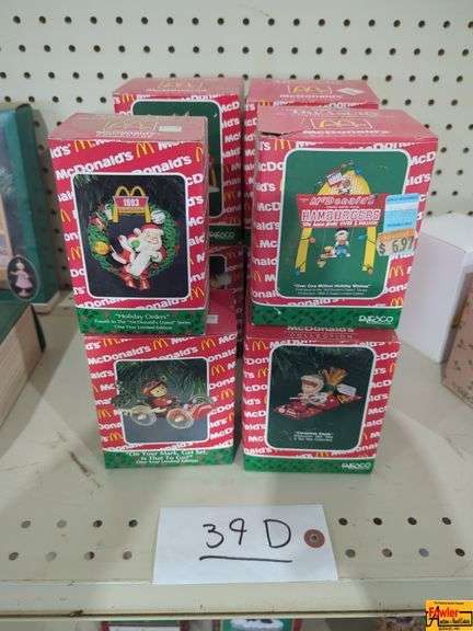 Vintage Christmas Ornaments By McDonalds image