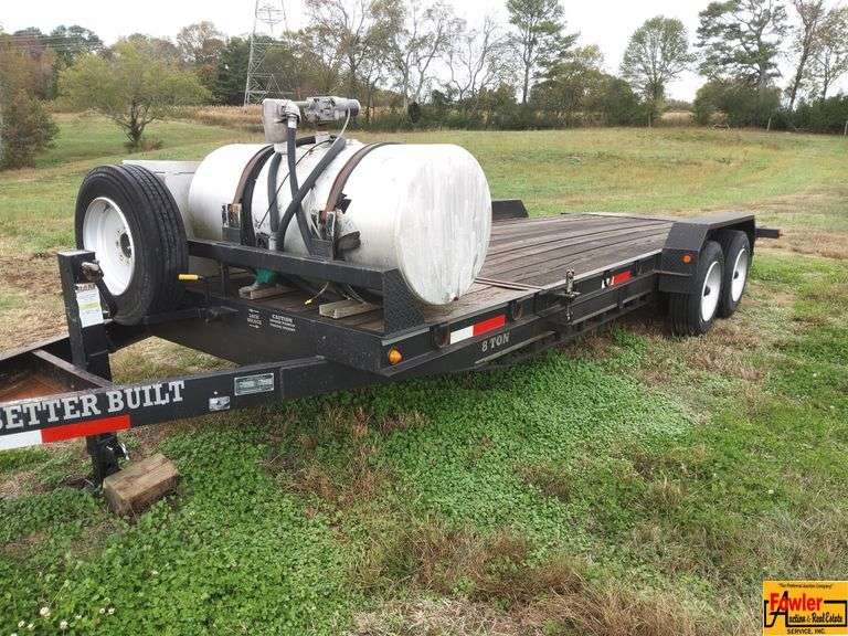 2022 8-Ton Better Built Tilt Trailer, 22', 2022 Model; VIN 4MNFB2228P1000133; Bill Of Sale Only image