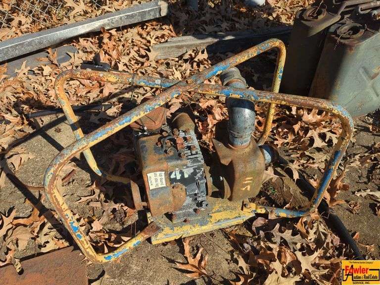 Vintage Gas Powered Water Pump image