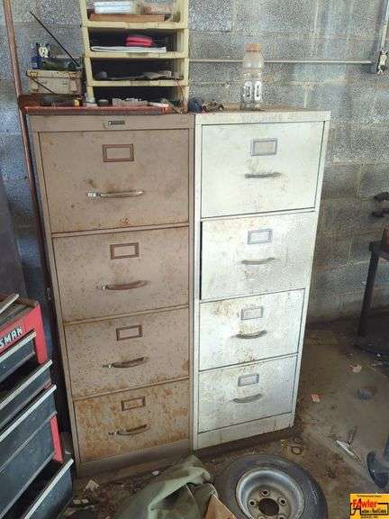 (2) File Cabinets With Shop Manuals image