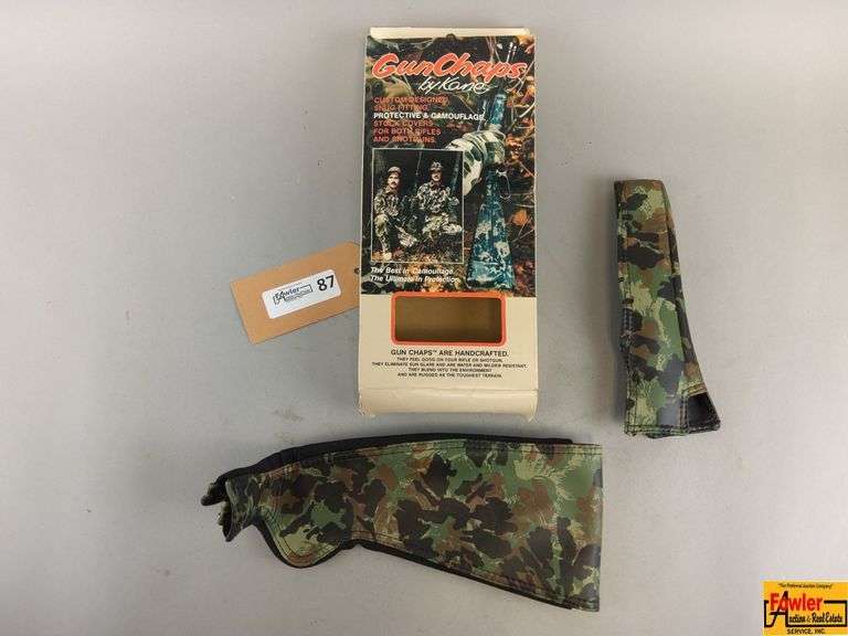 Vintage Gun Chaps by Kane Protective Camouflage Rifle/Shotgun Covers image