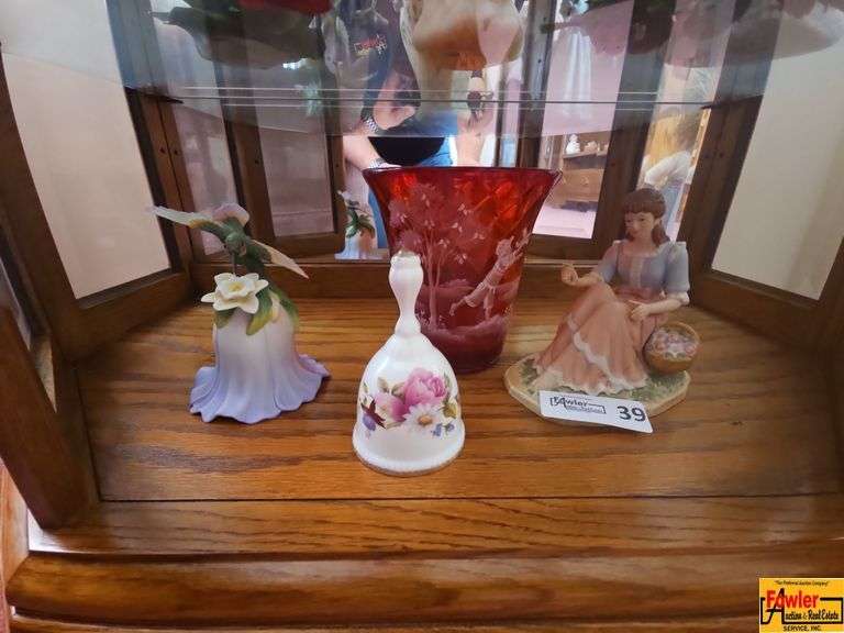 Contents of the Bottom Shelf of the Curio Cabinet image