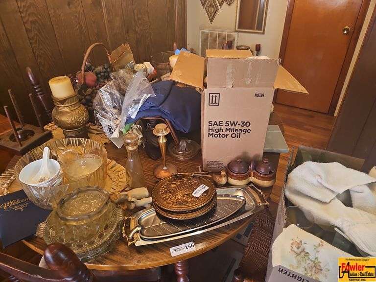 Assorted Household Items - Plates, Baskets, Decor image