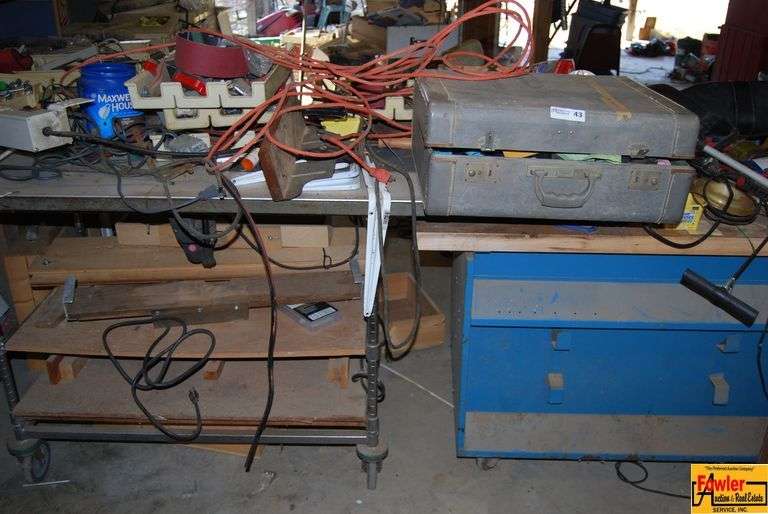 Rolling Cart, Tool Chest, and Miscellaneous Tools image