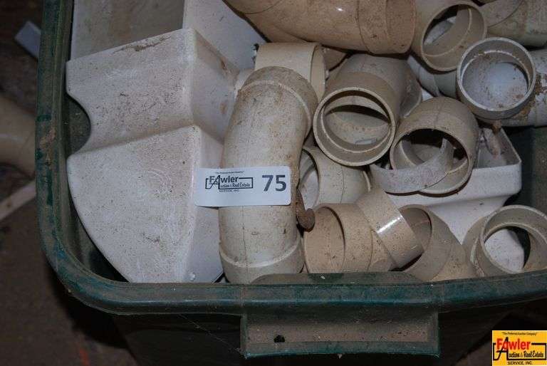 Assorted Plastic Pipes and Fittings image