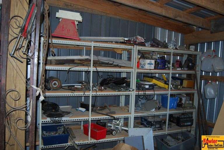 Assorted Tools, Hardware, Automotive Parts, and Paints image