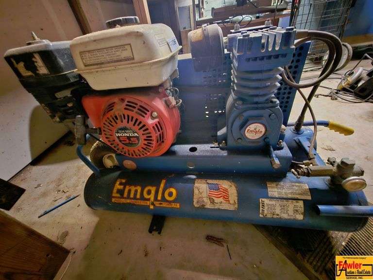 Emglo Gas Powered Air Compressor with Honda GX160 Engine image