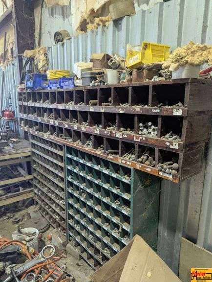 Bolt Bins With Contents & Storage Bins/Miscellaneous On Top image