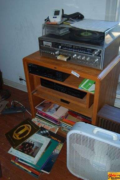 Audio Equipment: Panasonic CD Player, Sanyo Stereo Receiver, and More image