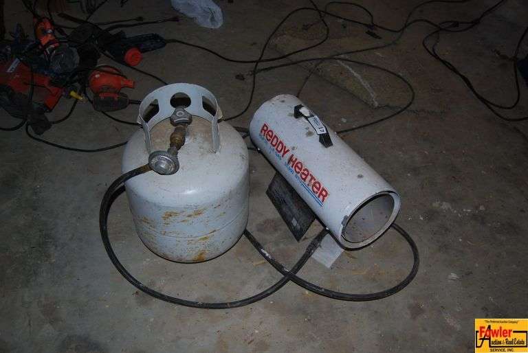 Reddy Heater and Propane Tank image