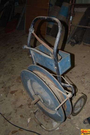 Metal Banding Dispenser Cart with Wheels image