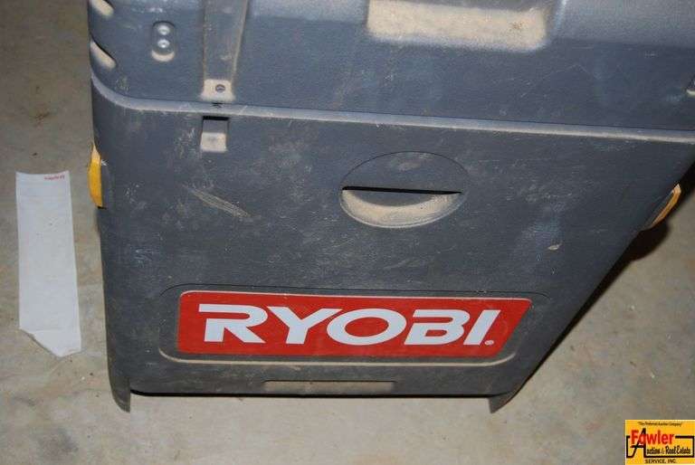 Ryobi Power Miter Saw and Cabinet image