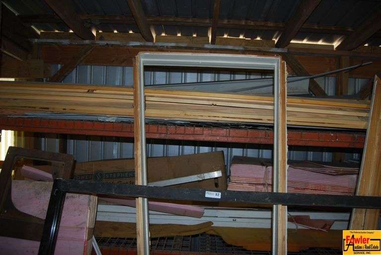 Mixed Lot of Building Materials, Including Wood, Insulation, and More image