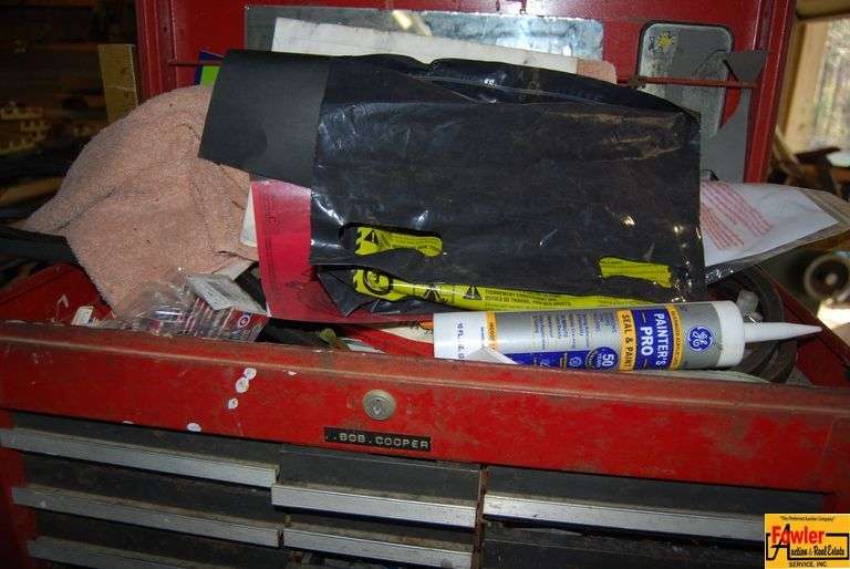 Waterloo Rolling Tool Chest with Assorted Tools image